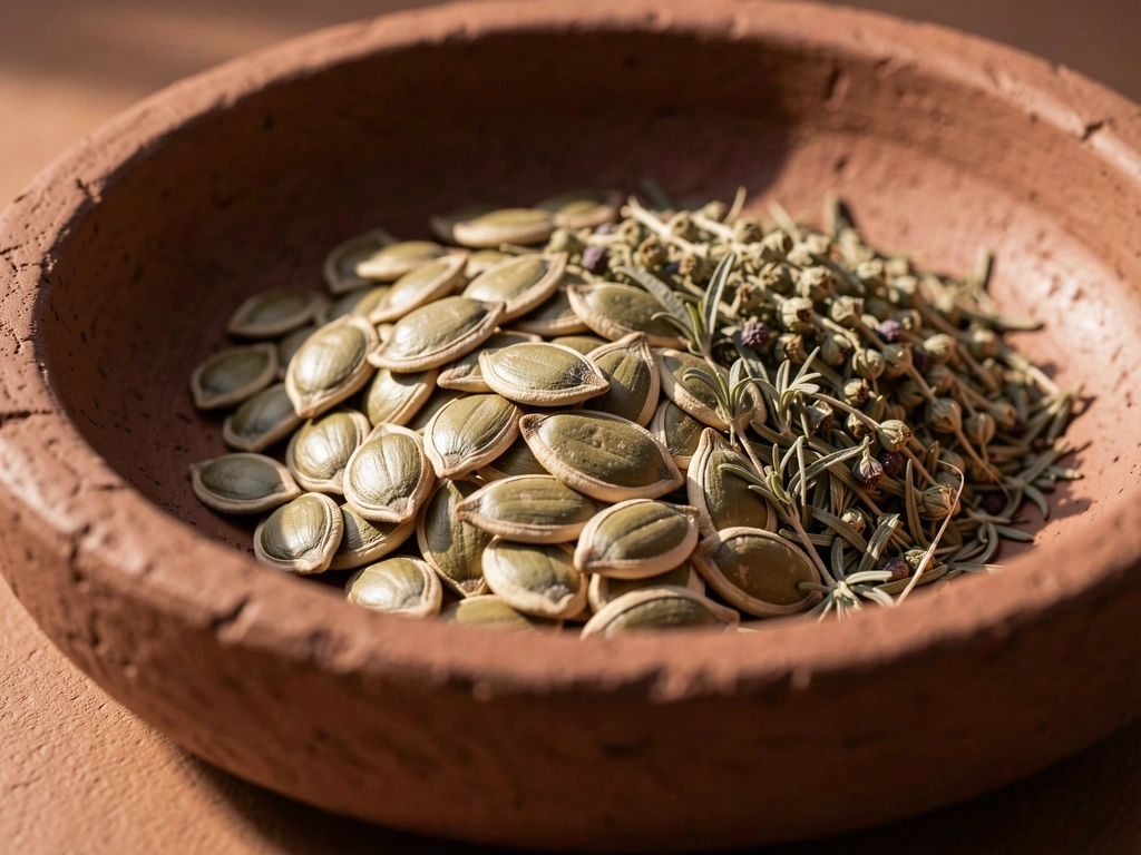 Ingredientes naturales y texturas